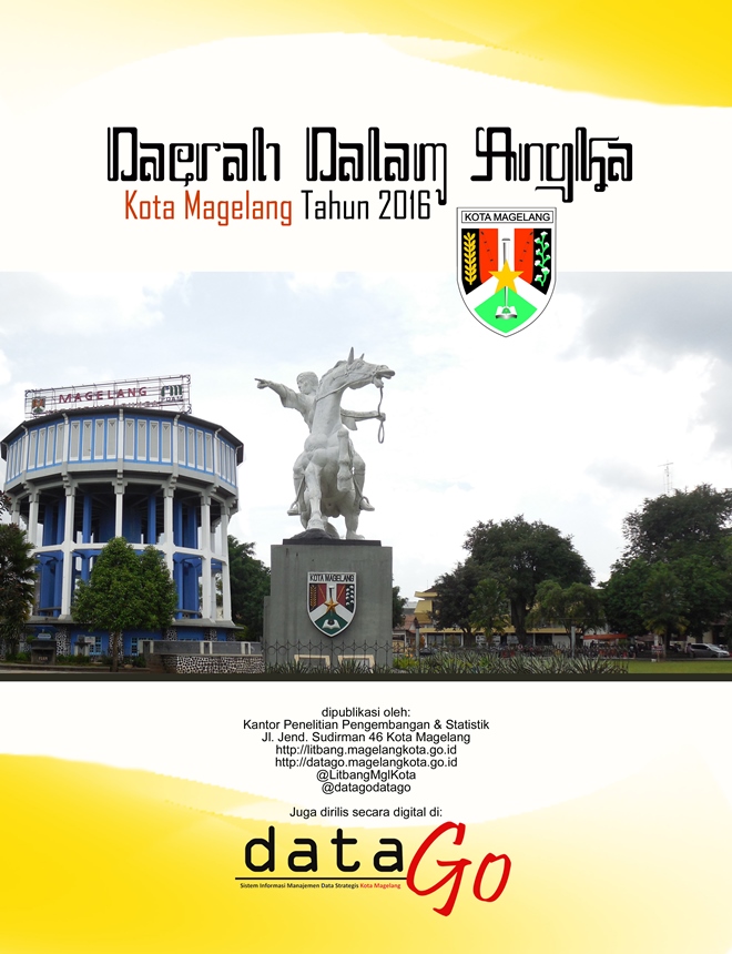 Cover of Kota Magelang dalam Angka Tahun 2016